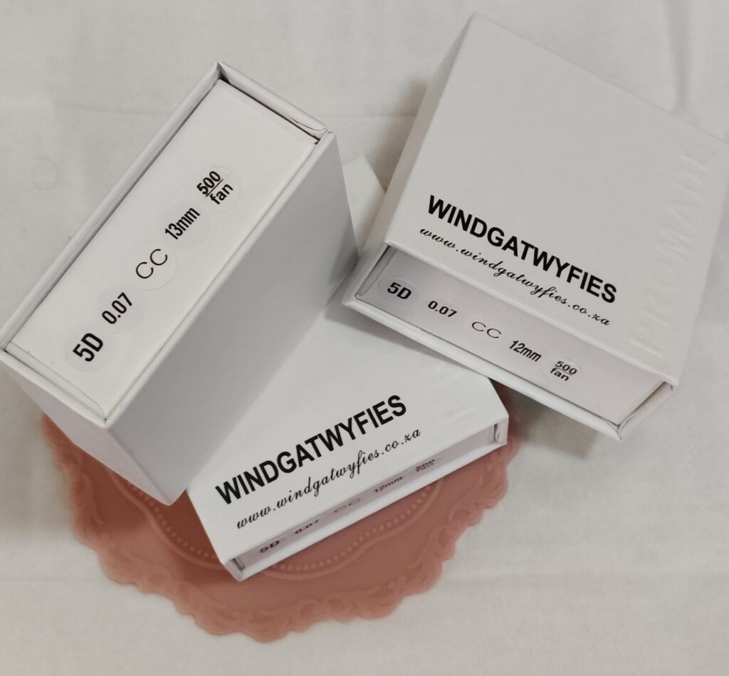 5D CC 0.07 Curl Pro-made Volume lash fans - 500's