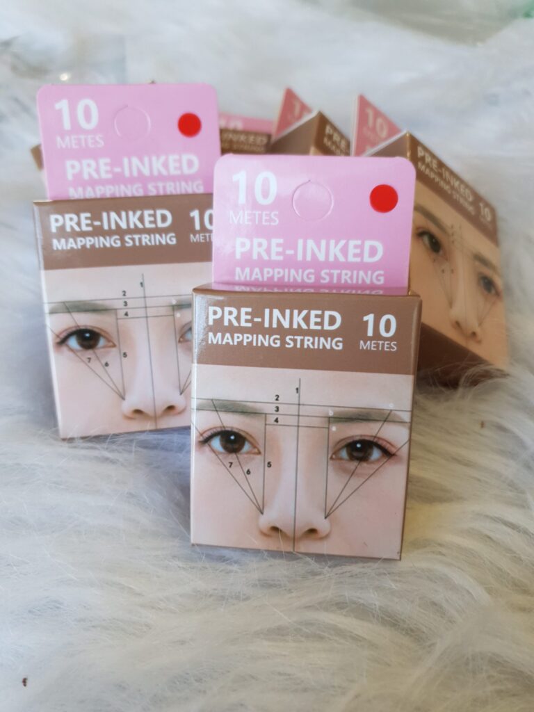 Brow Mapping string 10 meters - Red