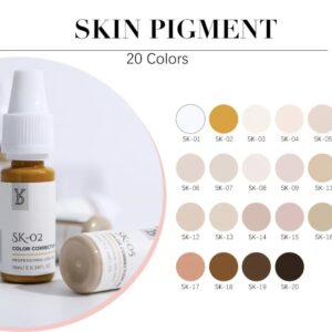 Skin Camouflage Pigments (6ml Samples)