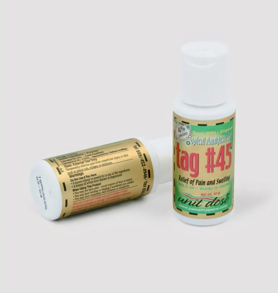 Tag 45 secondary numb