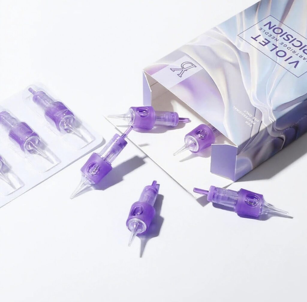 Violet Precision Universal Cartridge Needles